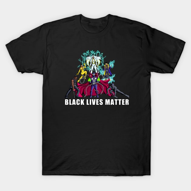 Black Lives Matter T-Shirt by xzaclee16